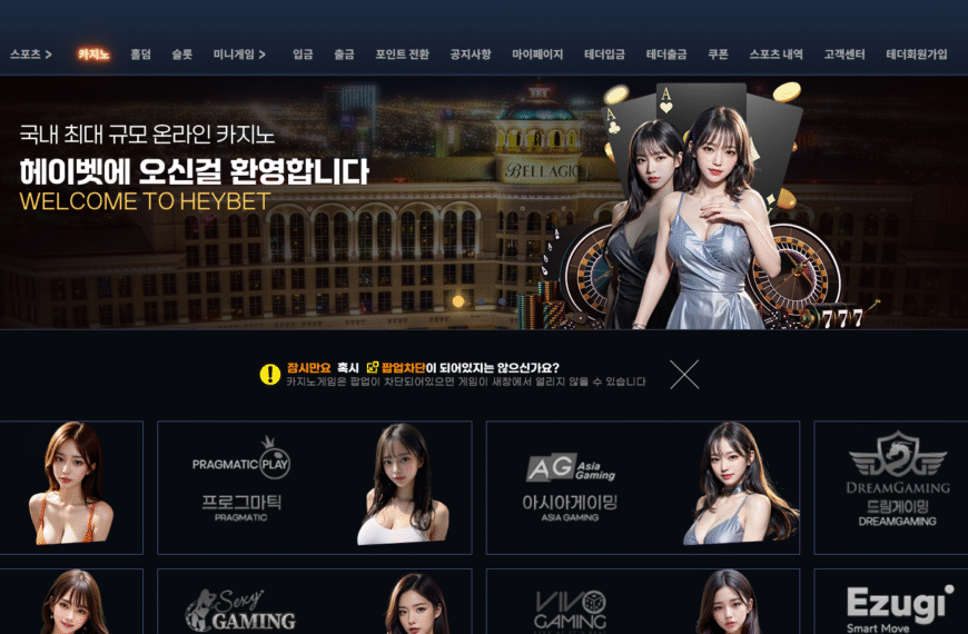 먹튀사이트 헤이벳