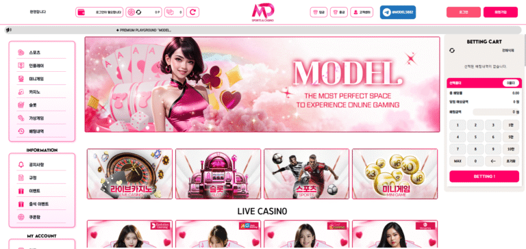 먹튀사이트 모델